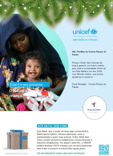 Projeto da UNICEF “Presentes para a Vida”